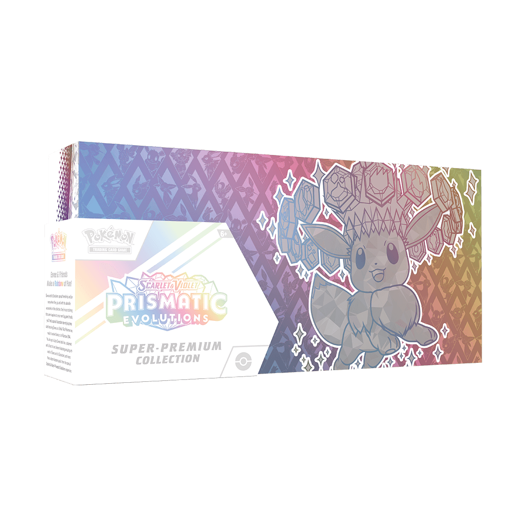 Public product example of a Pokemon TCG super-premium collection box